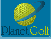Tablet Screenshot of planet-golf.com